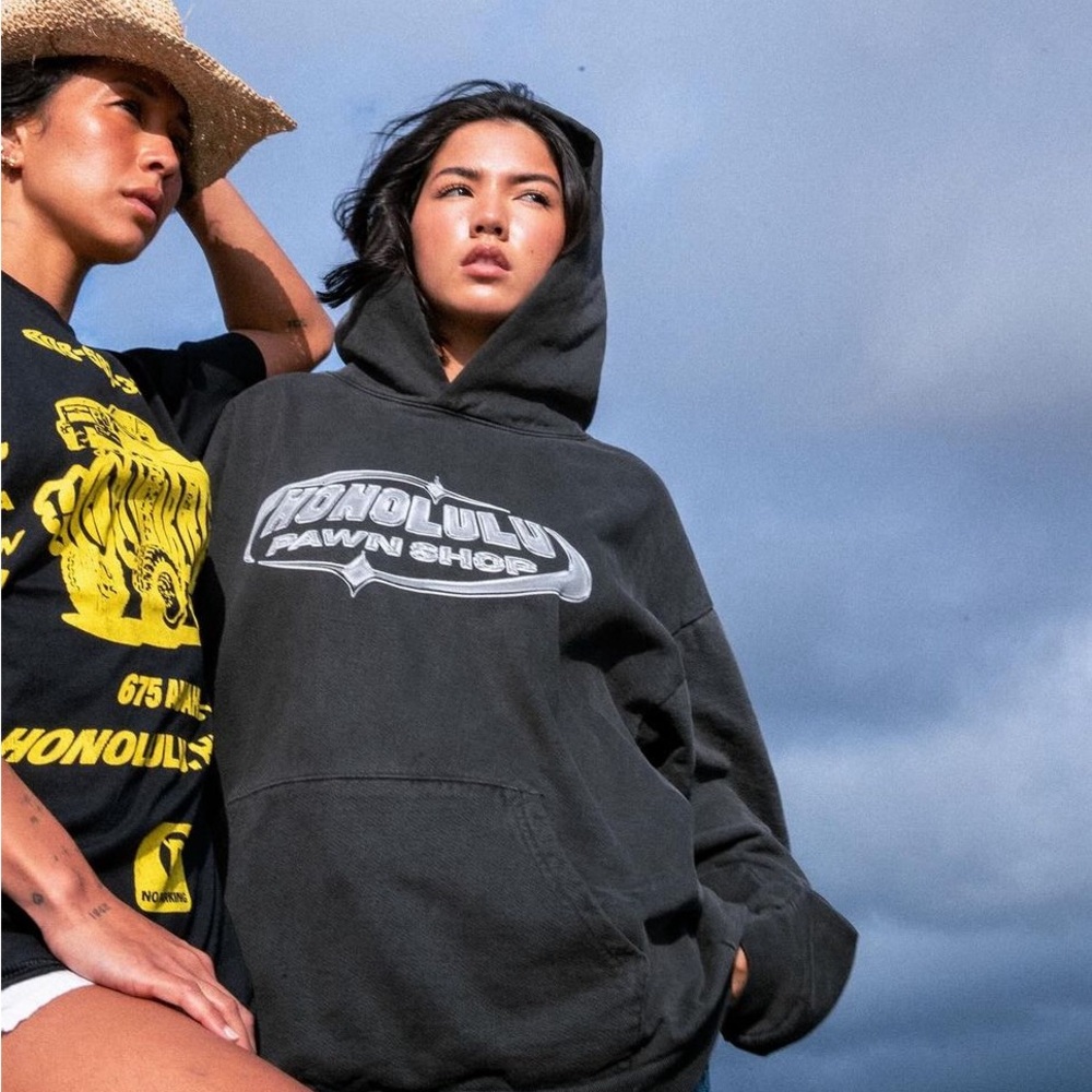 Honolulu Pawn Shop Chrome Hoodie - small